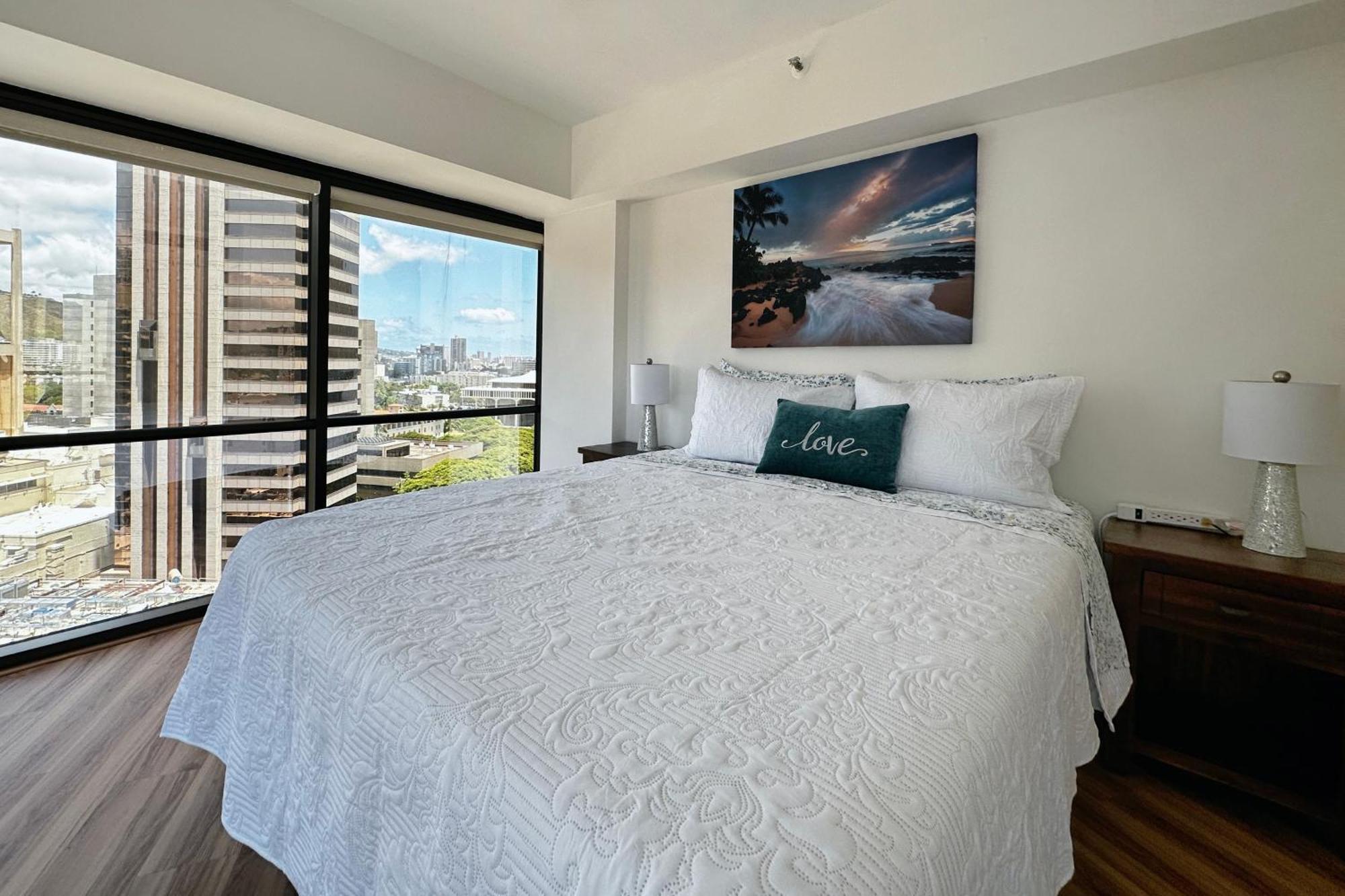 Condotel With Free Parking Wifi Central Ac Honolulu Bilik gambar