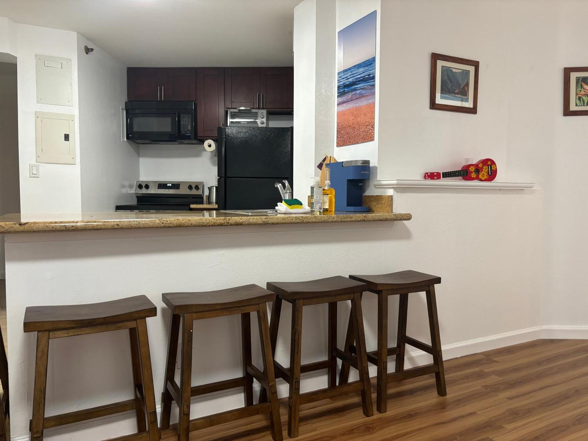 Condotel With Free Parking Wifi Central Ac Honolulu Bilik gambar